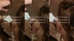 Jeva X Kayesha Sepong Kontol Ayang Lagi Mandi